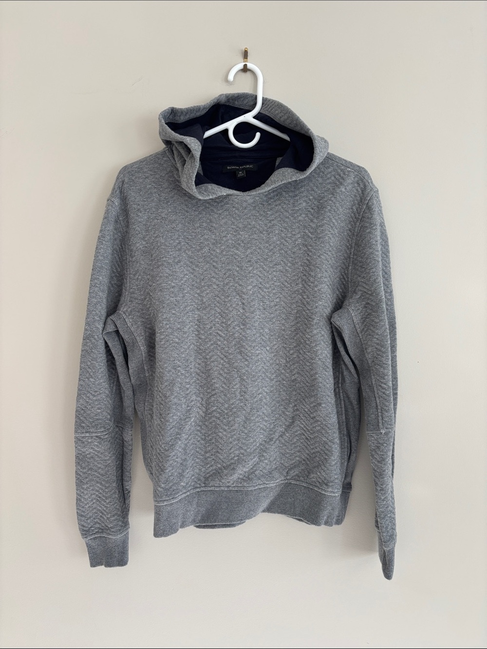 Banana Republic Gray Hooded Sweatshirt